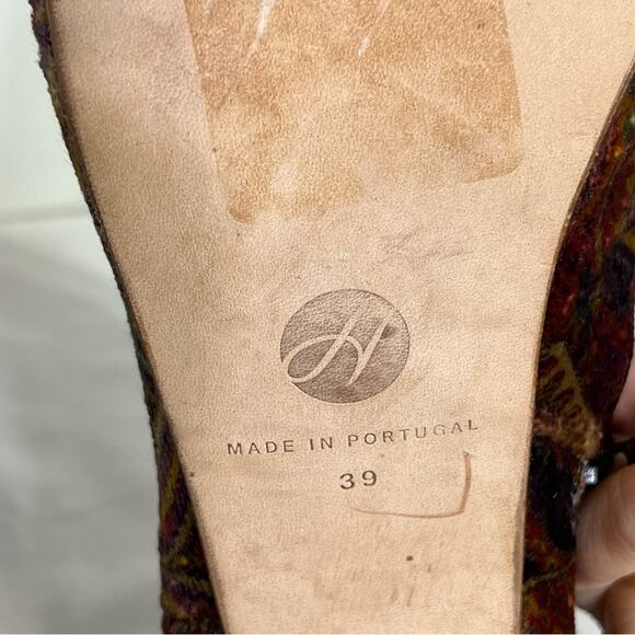 Hudson London Apisi Velvet Ankle Booties Size 39 NWOB - Picture 6 of 8